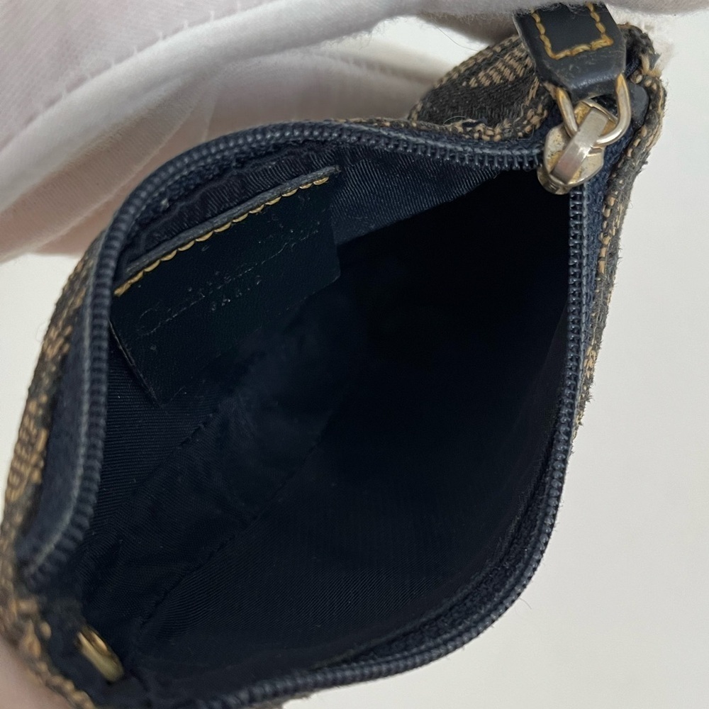 Christian Dior Trotter Coin Purse Oblique Saddle Vintage - Picture 10 of 15